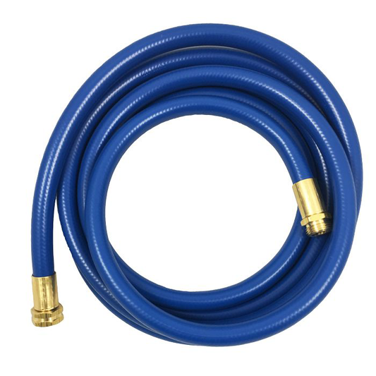5/8in x 50ft Food Poultry Wash-Down Hose 1 PC MxF Fittings