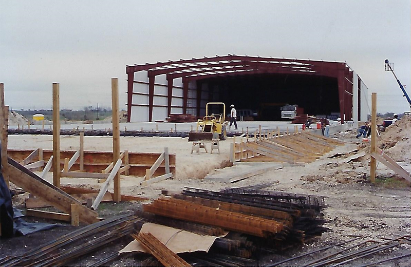 construction of new building